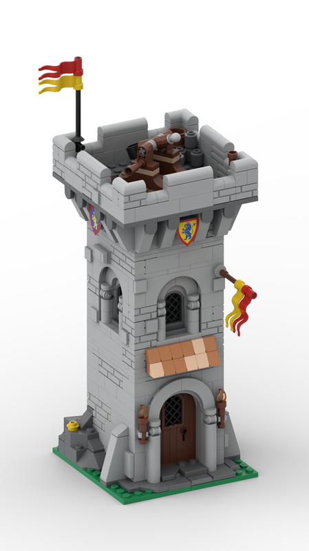 Lego Lion Knight's Outpost