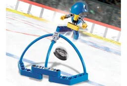 Blue Player & Goal