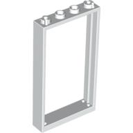 Lego Door Frame 1 x 4 x 6 Type 1 / White