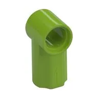 Technic Axle and Pin Connector Angled #1 / Lime