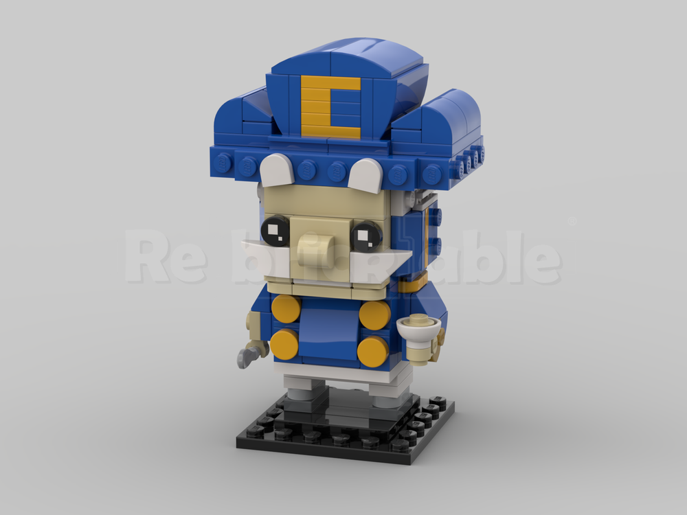 Lego Captain Crunch Brickheadz (Cap'n Crunch)
