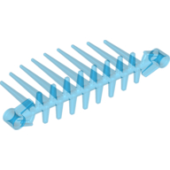 Lego Large Figure Barraki Spine with Marbled Trans-Dark Blue Pattern / Glow In Dark Trans