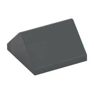 Brick Sloped 45° 2 x 2 Double / Dark Bluish Gray
