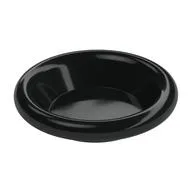 Equipment Dish / Plate / Bowl 3 x 3 [Plain] / Black