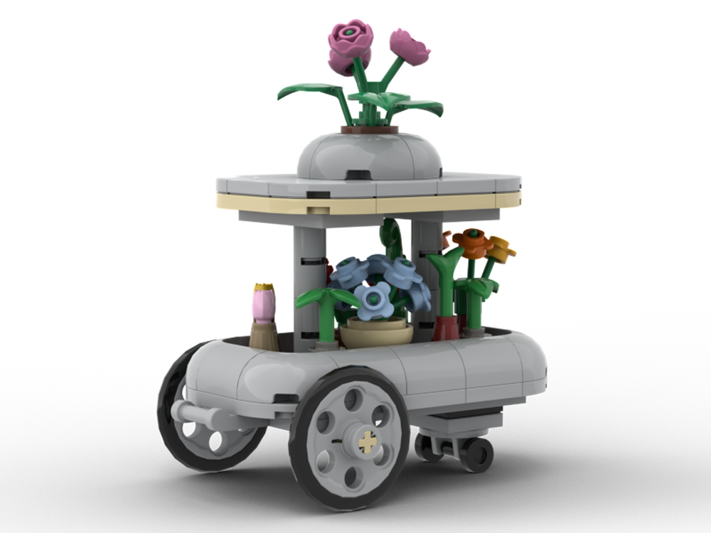 Lego Flower cart