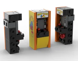 Alternate version of the Classic Pacman-Man arcade cab
