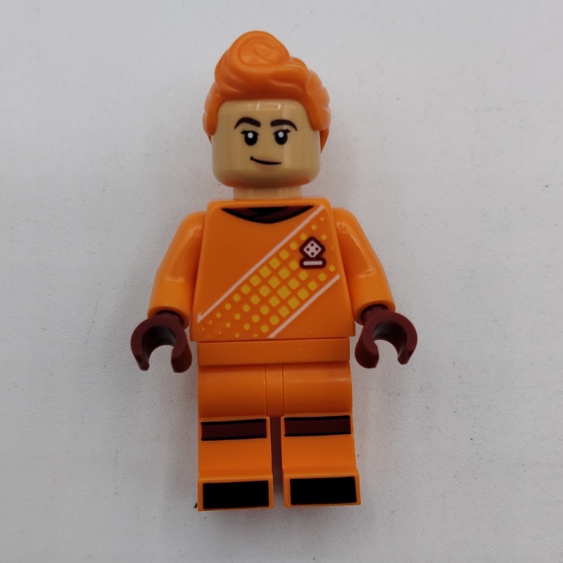 Lego Soccer Fan, Orange Soccer Kit