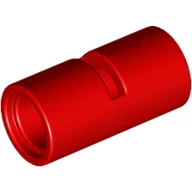 Technic Pin Connector Round [Slotted] / Red