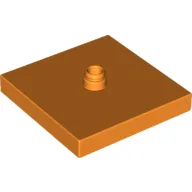 Duplo Turntable 4 x 4 Base, Flush Surface / Orange