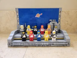 Classic Space - Minifigures Display Stand