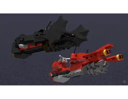 Batman II Hover Bikes