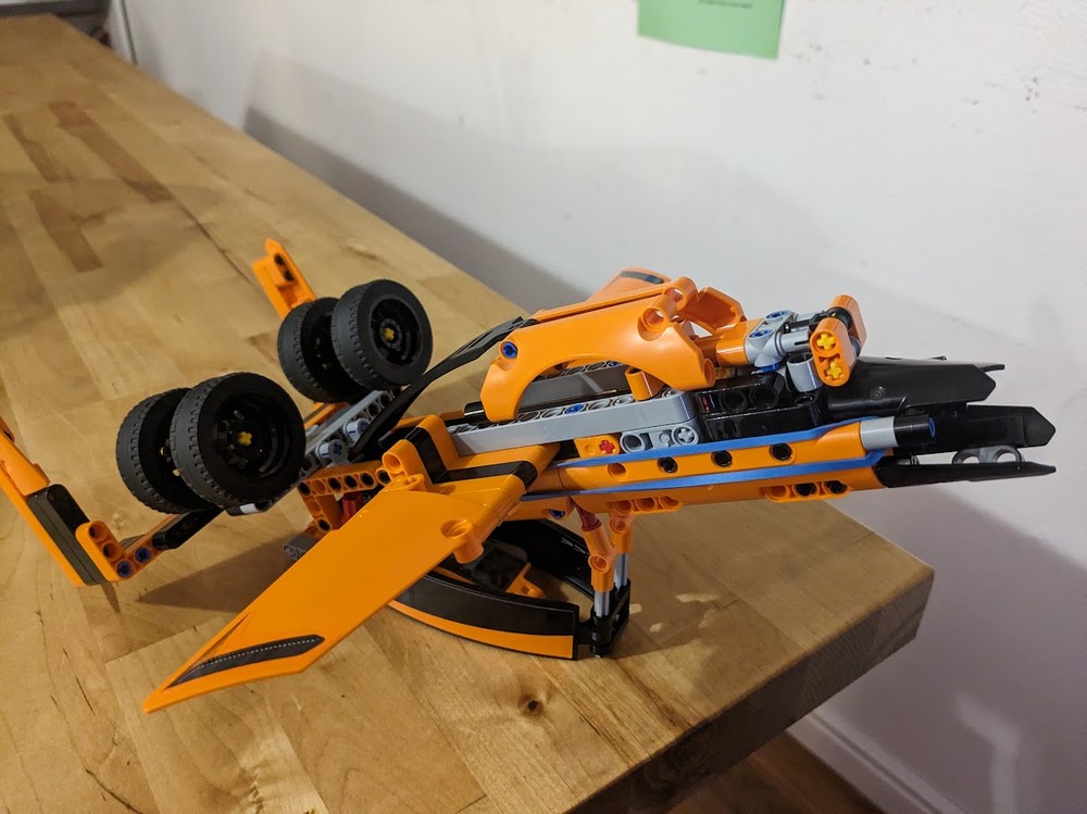 Lego A-10 With a working gun!