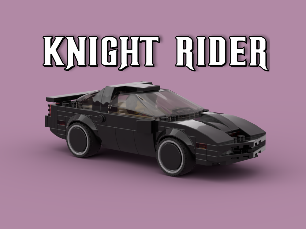 Lego Knight Rider Pontiac Firebird Trans-Am 1982 KITT