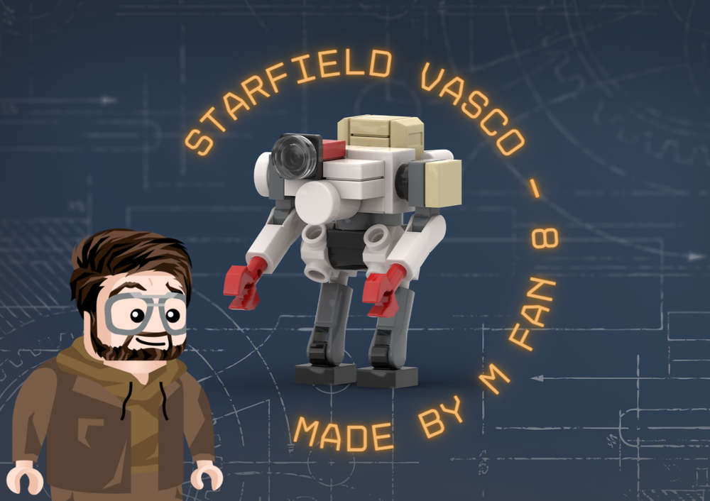 Lego Vasco robot - Starfield game