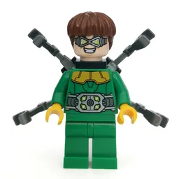 Dr. Octopus / Doc Ock in Green Outfit with Small Back Arms