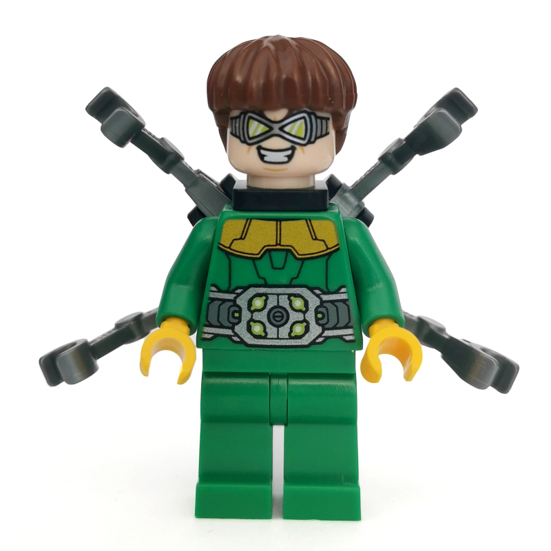 Lego Dr. Octopus / Doc Ock in Green Outfit with Small Back Arms