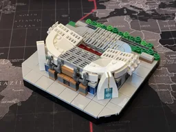 Micro Old Trafford stadium