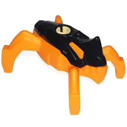 Hero Factory Jumper, Black Top, Orange Base