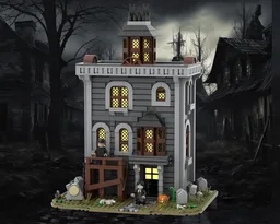 Fester's House Addams Family Wednesday