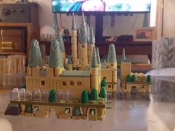 Nano scale Hogwarts Castle
