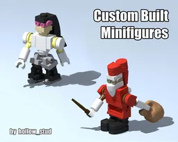 Custom Built Minifigures