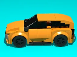 Orange Hatchback