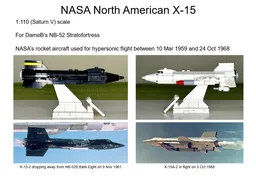 NASA North American X-15s for DamoB's NB-52