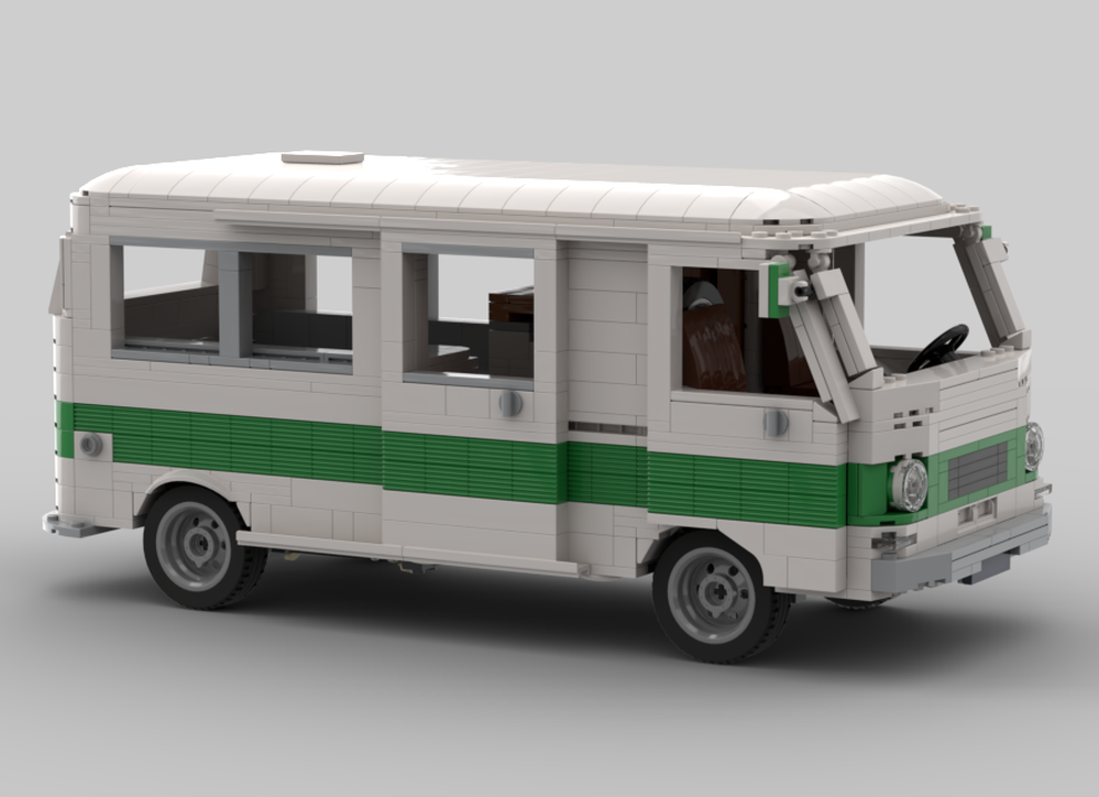 Lego Peugeot J7 camper