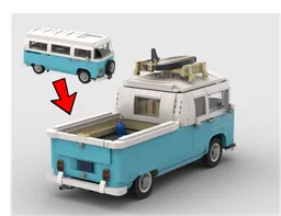 VW T2 pickup double cap