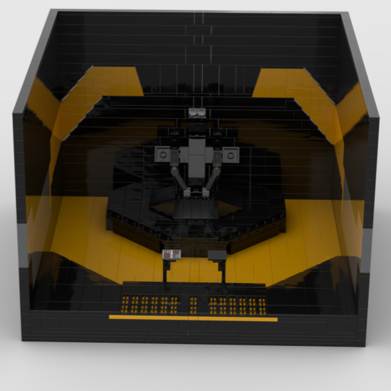 Lego Fortress Inquisitorious Interrogation Chamber (Fallen Order Final Boss) Cube Diarama