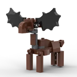 Posable Mini Moose