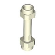 Lego Weapon Hilt Symmetric / Glow in Dark White