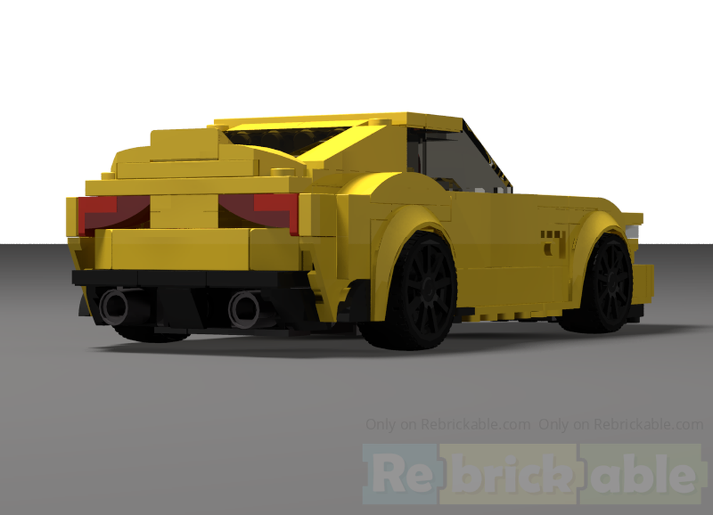 Lego Modification of 76901 Toyota GR Supra
