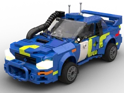 Subaru Impreza'00 SAFARI Rally / Burns' S5 T14SRT/'JAKE BLUES' (Lite Compatible, Subaru series)