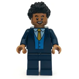 Simon Masrani in Dark Blue Suit