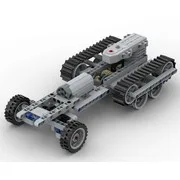 Halftrack Chassis - PF L motor