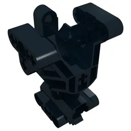 Large Figure Skeletal, Torso, Gearbox / Black