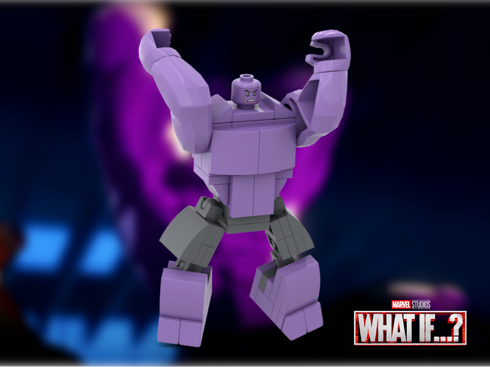 Lego Purple Hulk (happy hogan)