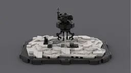 Imperial Probe Droid Diorama
