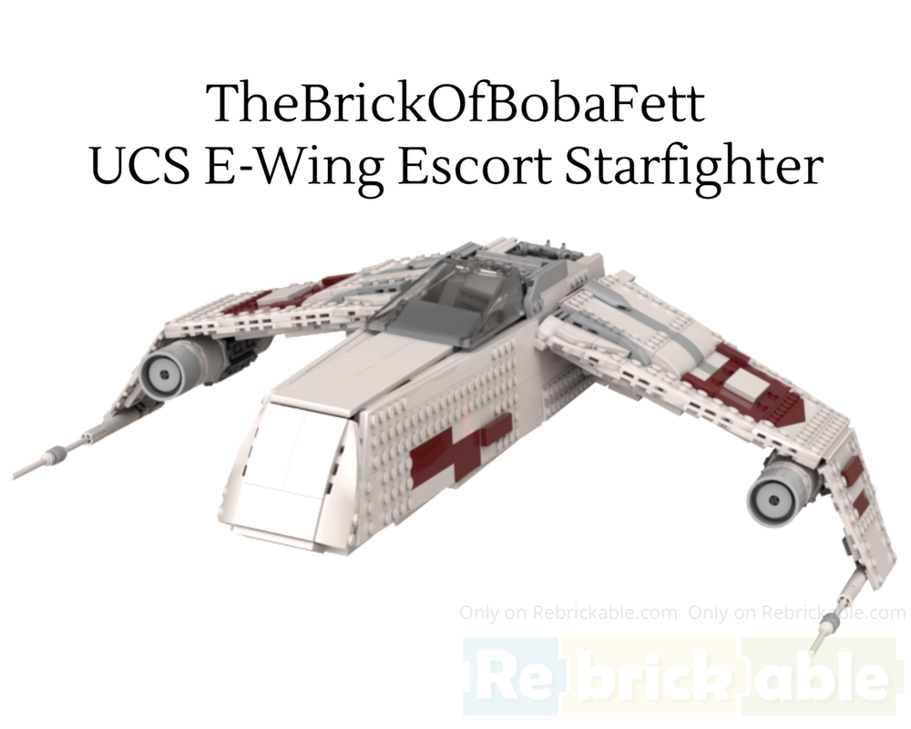 Lego UCS E-wing Escort Fighter