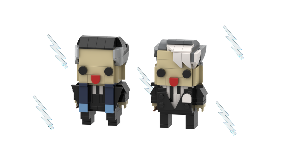 Lego Percival Graves and Gellert Grindelwald