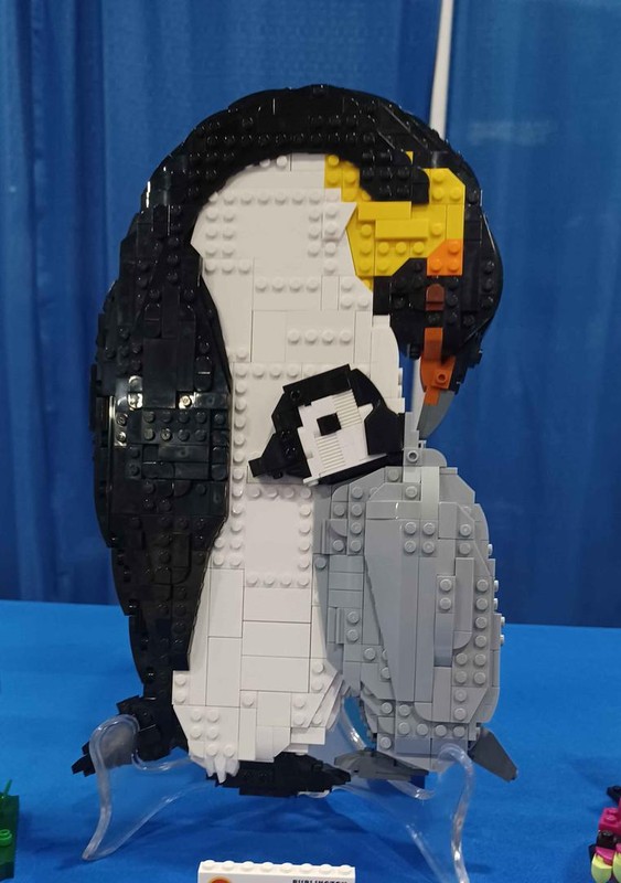 Lego Emperor Penguin Wall Art