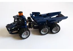 Blue Mini Dump truck