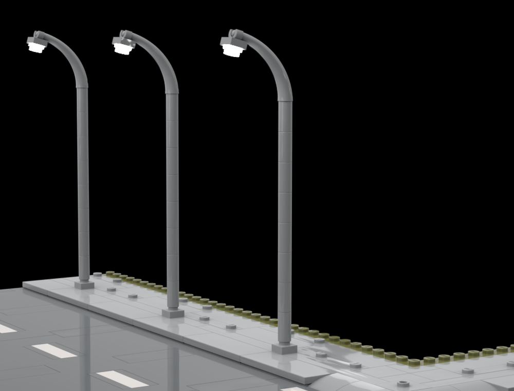 Lego City Street Lights 1 (x12)