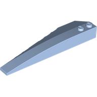 Lego Brick Wedged, Curved 10 x 3 Right / Bright Light Blue