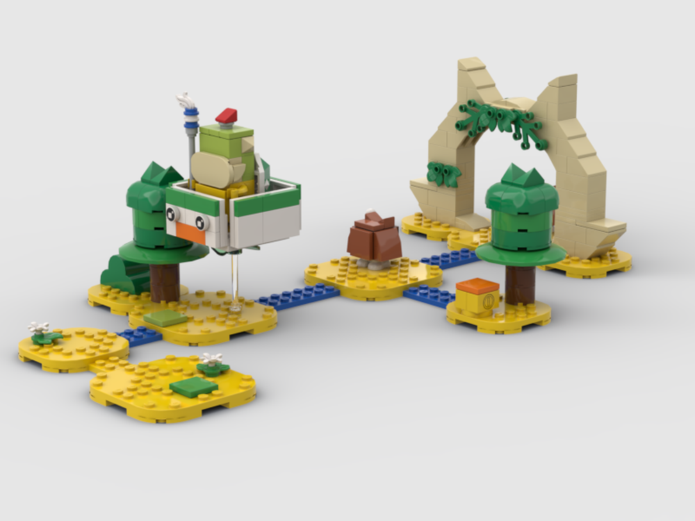 Lego Super Mario Bowser's Fury Meet Bowser junior
