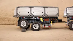 Custom 42043 trailer 2-axle with tipping function