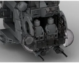 Vertibird from Fallout (Minifig Scale)