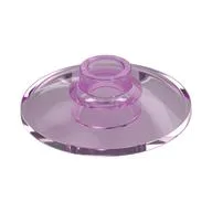 Dish 2 x 2 Inverted [Radar] / Trans-Dark Pink