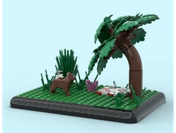 Grassy Field Diorama